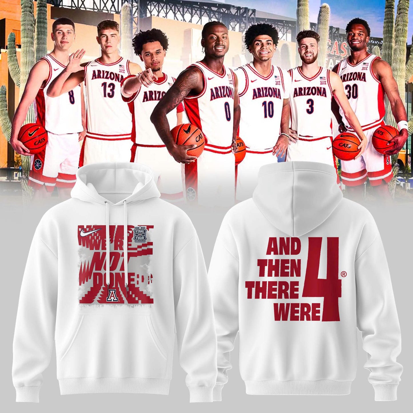 _ Arizona Wildcats – Final Four 2026 🏀 Hoodie Collection