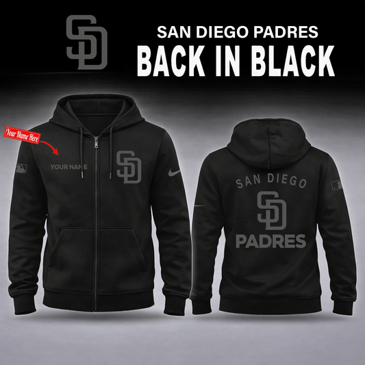 San Francisco Giants 2026 Back In Black Limited Edition ZIP Hoodie