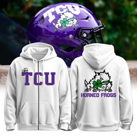 TCU Horned Frogs ZipHoodie - Limited Edition
